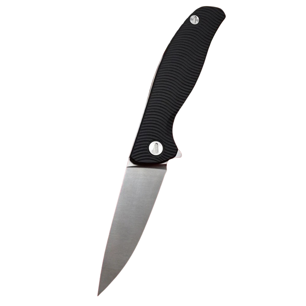 Premium D2 Folding Pocket Knife – Lightweight Outdoor EDC with Nylon Fibre Handle