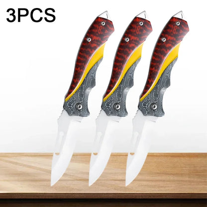 High Hardness Multifunctional Folding Pocket Knife – Outdoor, Hunting & Fishing EDC Knife