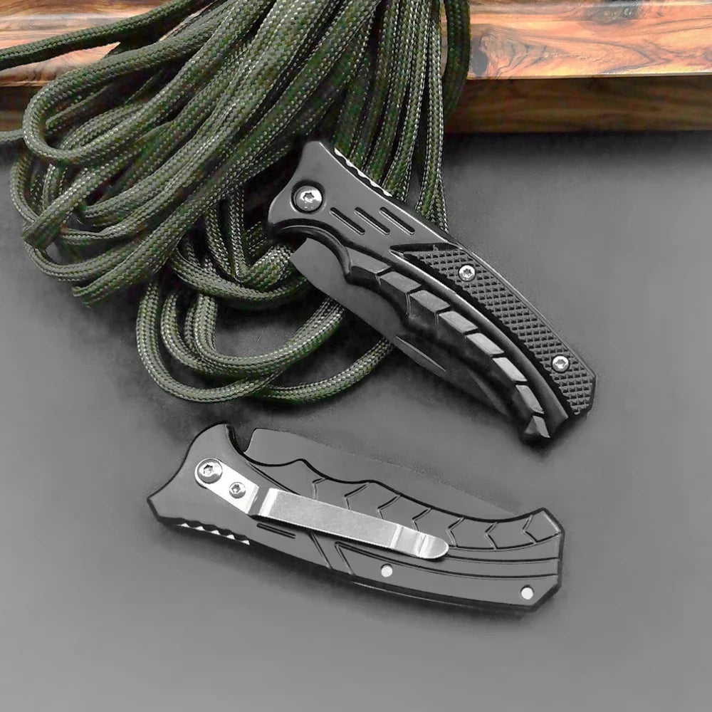 Stainless Steel Folding Fillet Knife – Portable Fishing, Camping & Meat Cutting Knife