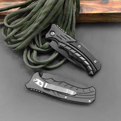 Stainless Steel Folding Fillet Knife – Portable Fishing, Camping & Meat Cutting Knife
