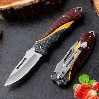 High Hardness Multifunctional Folding Pocket Knife – Outdoor, Hunting & Fishing EDC Knife