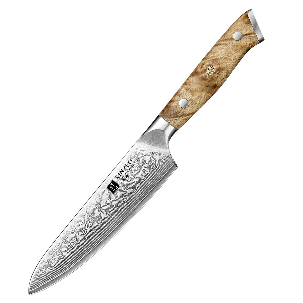 67 Layer Damascus Knife Set | Premium Chef, Santoku & Utility Knives