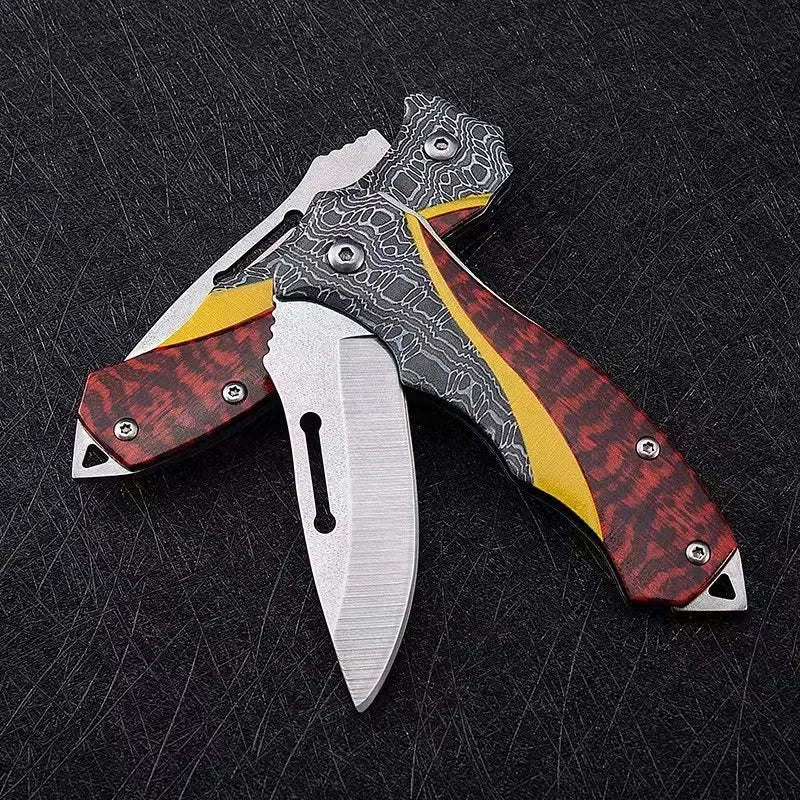 High Hardness Multifunctional Folding Pocket Knife – Outdoor, Hunting & Fishing EDC Knife