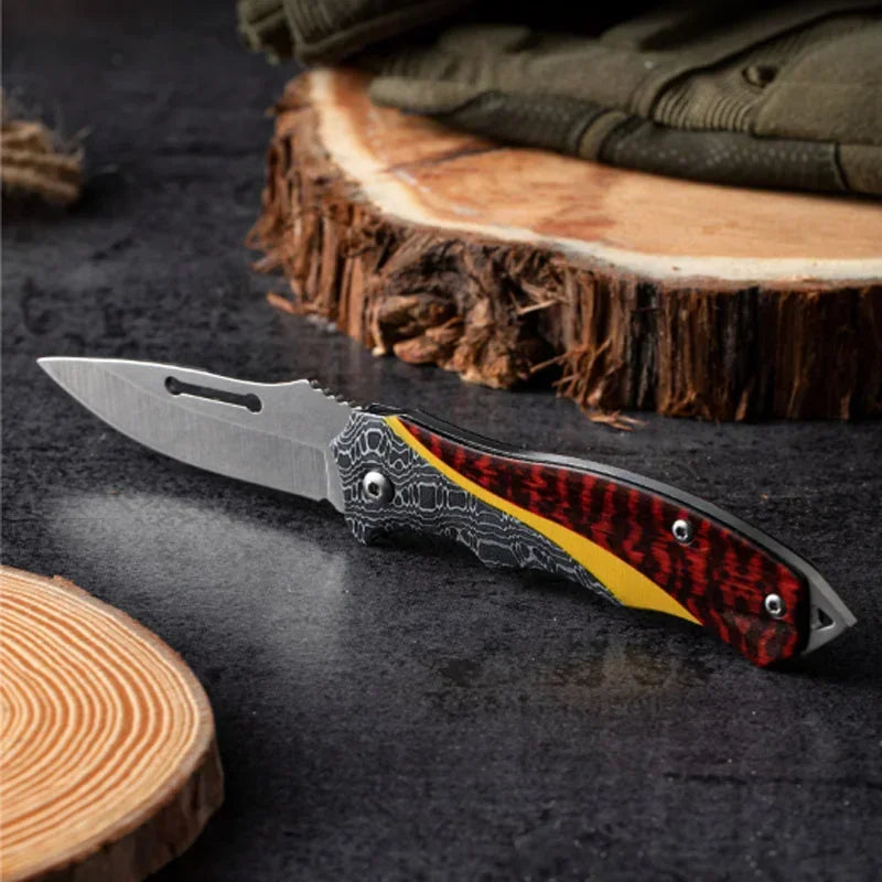 High Hardness Multifunctional Folding Pocket Knife – Outdoor, Hunting & Fishing EDC Knife