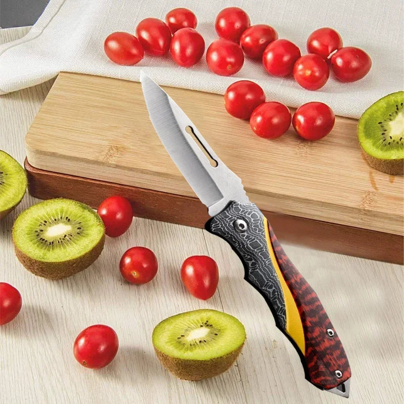 High Hardness Multifunctional Folding Pocket Knife – Outdoor, Hunting & Fishing EDC Knife