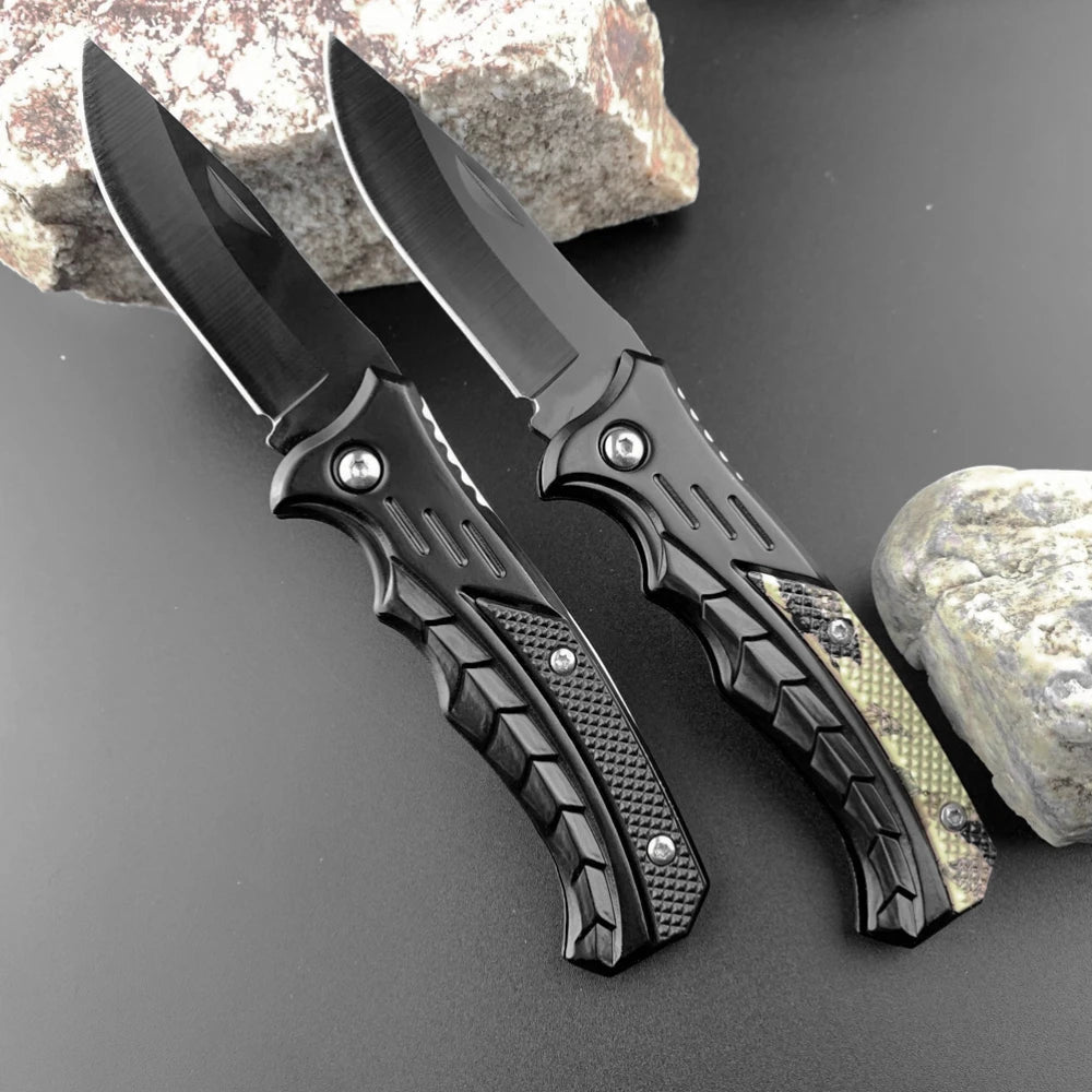 Stainless Steel Folding Fillet Knife – Portable Fishing, Camping & Meat Cutting Knife