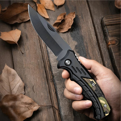 Stainless Steel Folding Fillet Knife – Portable Fishing, Camping & Meat Cutting Knife