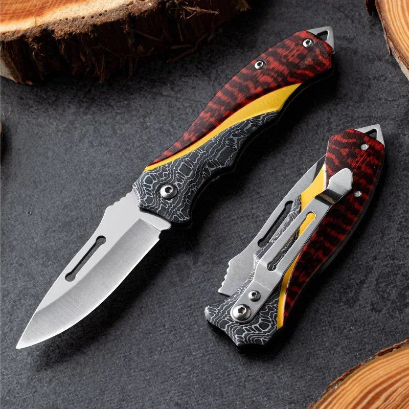 High Hardness Multifunctional Folding Pocket Knife – Outdoor, Hunting & Fishing EDC Knife