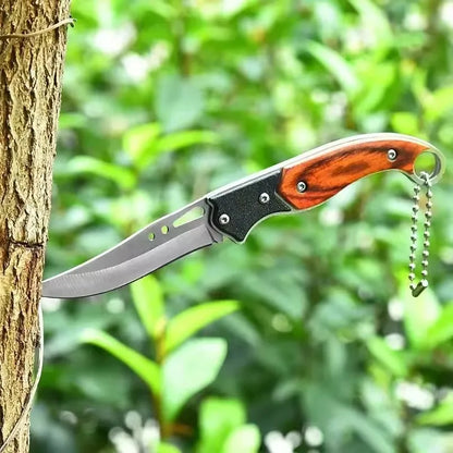 Portable Metal Folding Pocket Knife – Mini EDC Outdoor & Keychain Utility Knife